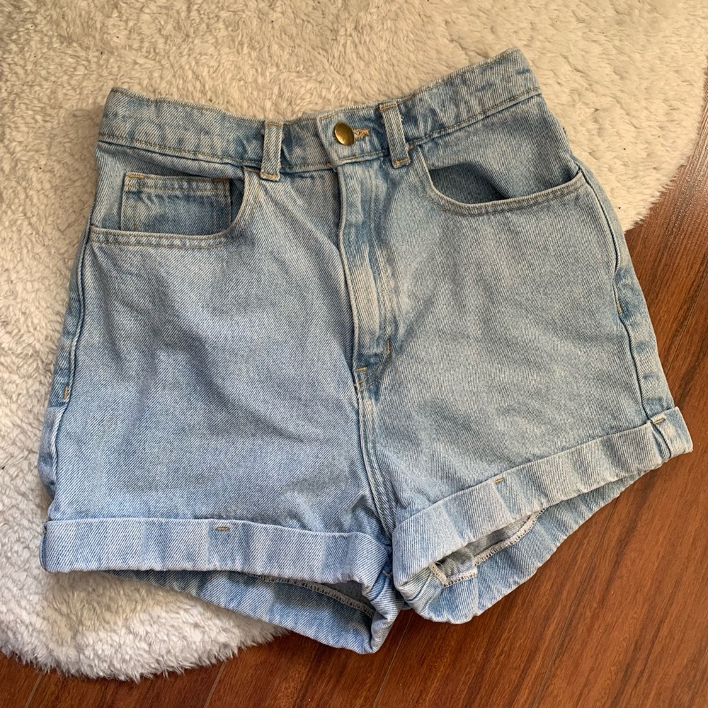 American Apparel High Waisted Shorts